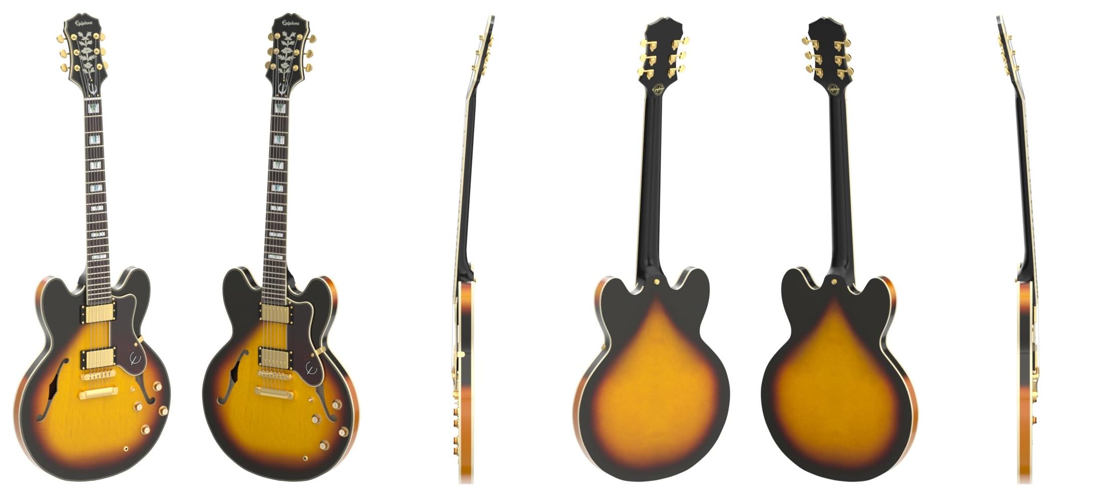 Amazon | Epiphone エピフォン エレキギター Sheraton-II PRO